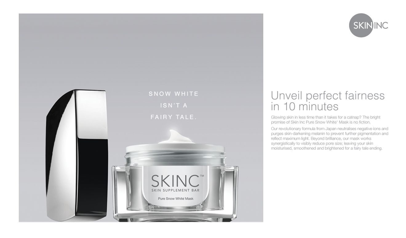 Skin Inc Snow White Mask-Print